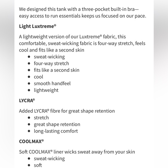 Lululemon Beat The Heat Tank size 4 - Picture 5 of 9